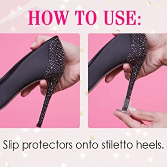 Stiletto Heel Protectors “Above it All” (New-boxed) - Picture 3 of 4